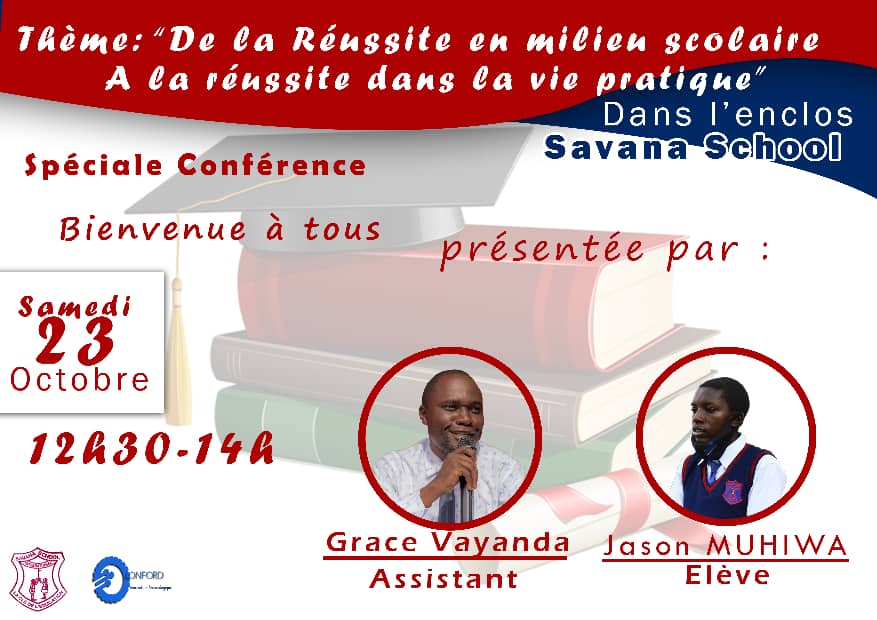 Spéciale conférence ce samedi 23 Octobre, Découvrez l’essentiel :