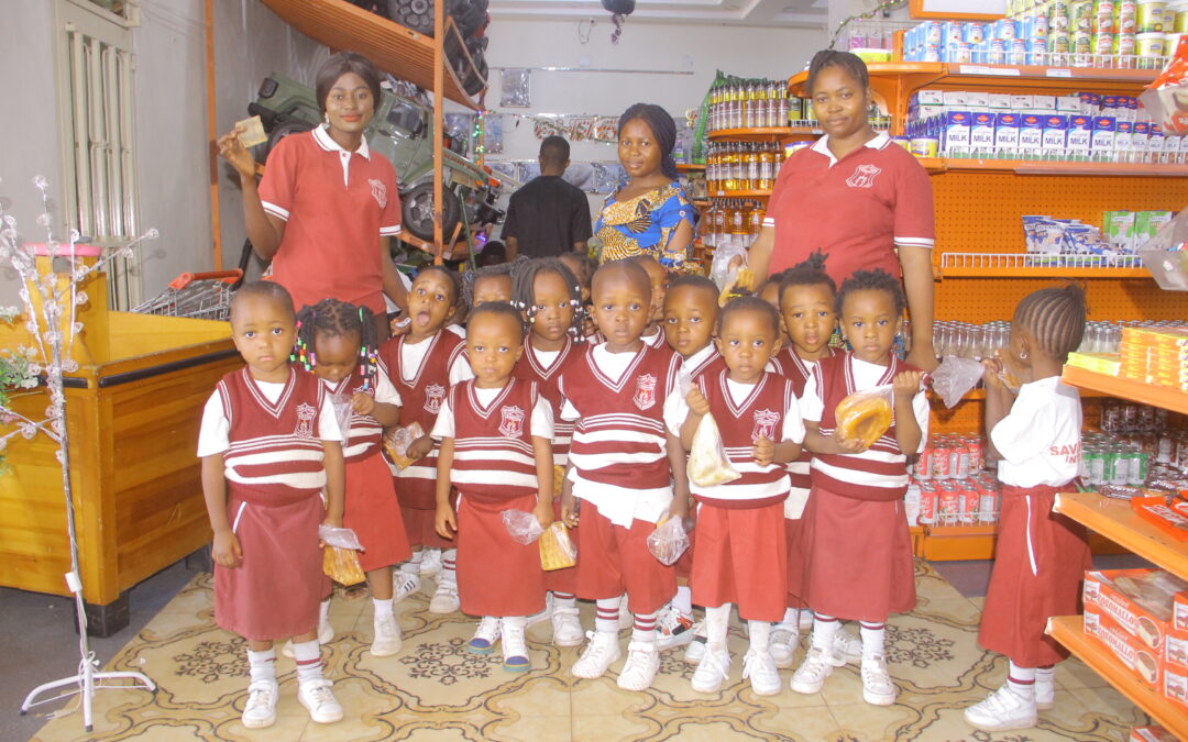 Savana School Maternelle en excursion au Super Marché Alpha à Beni
